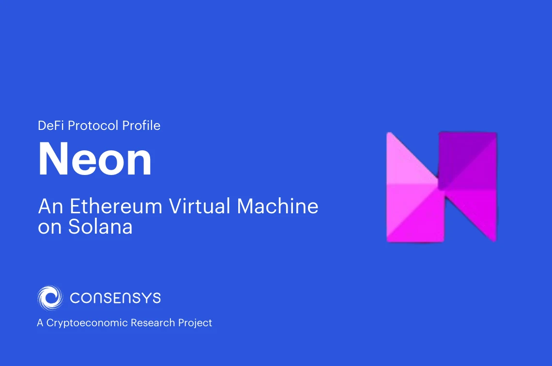 Image: Neon: An Ethereum Virtual Machine on Solana