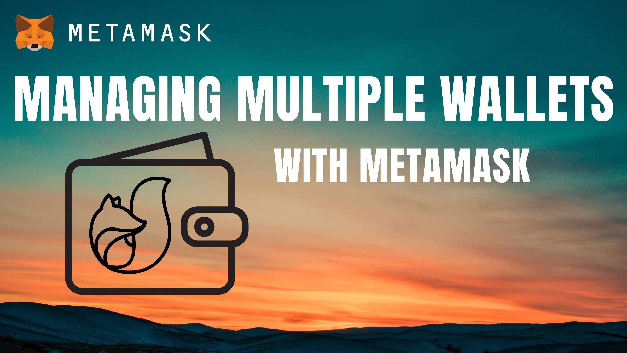 Image: How to Manage Multiple Wallets with MetaMask