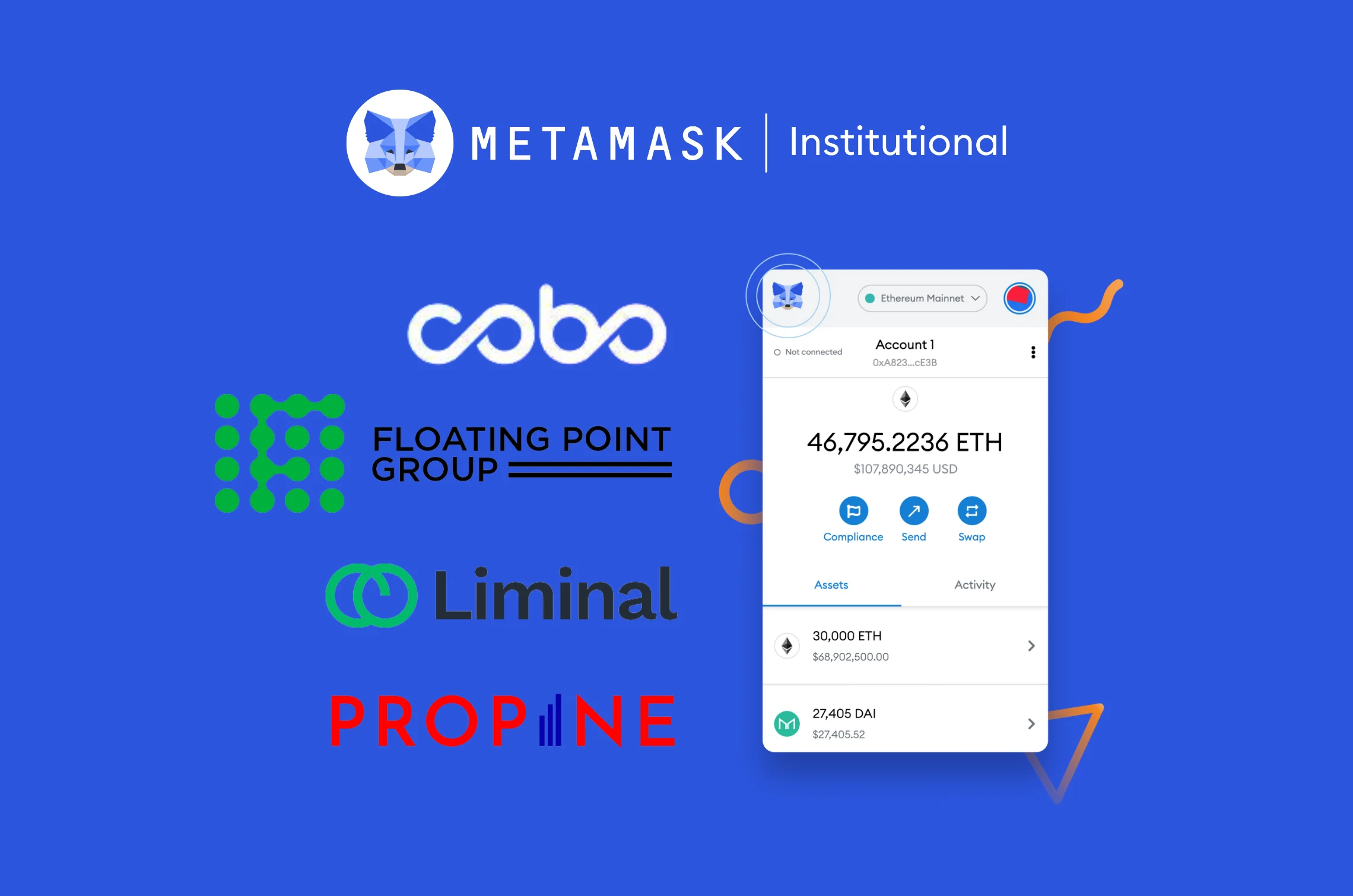 Image: MetaMask Institutional Onboards Four New Institutional Custodians, Consolidating its Leadership as the Go-to Solution for Organizations Entering Web3 