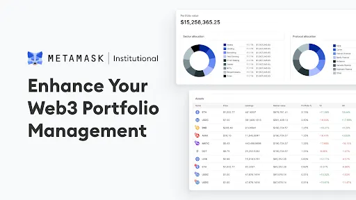 MetaMask Institutional Launches a More Powerful Web3 Portfolio Dashboard for Organizations