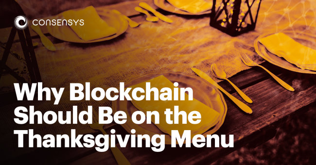 Thanksgiving Conversation Starters: Talk About Blockchain This Holiday