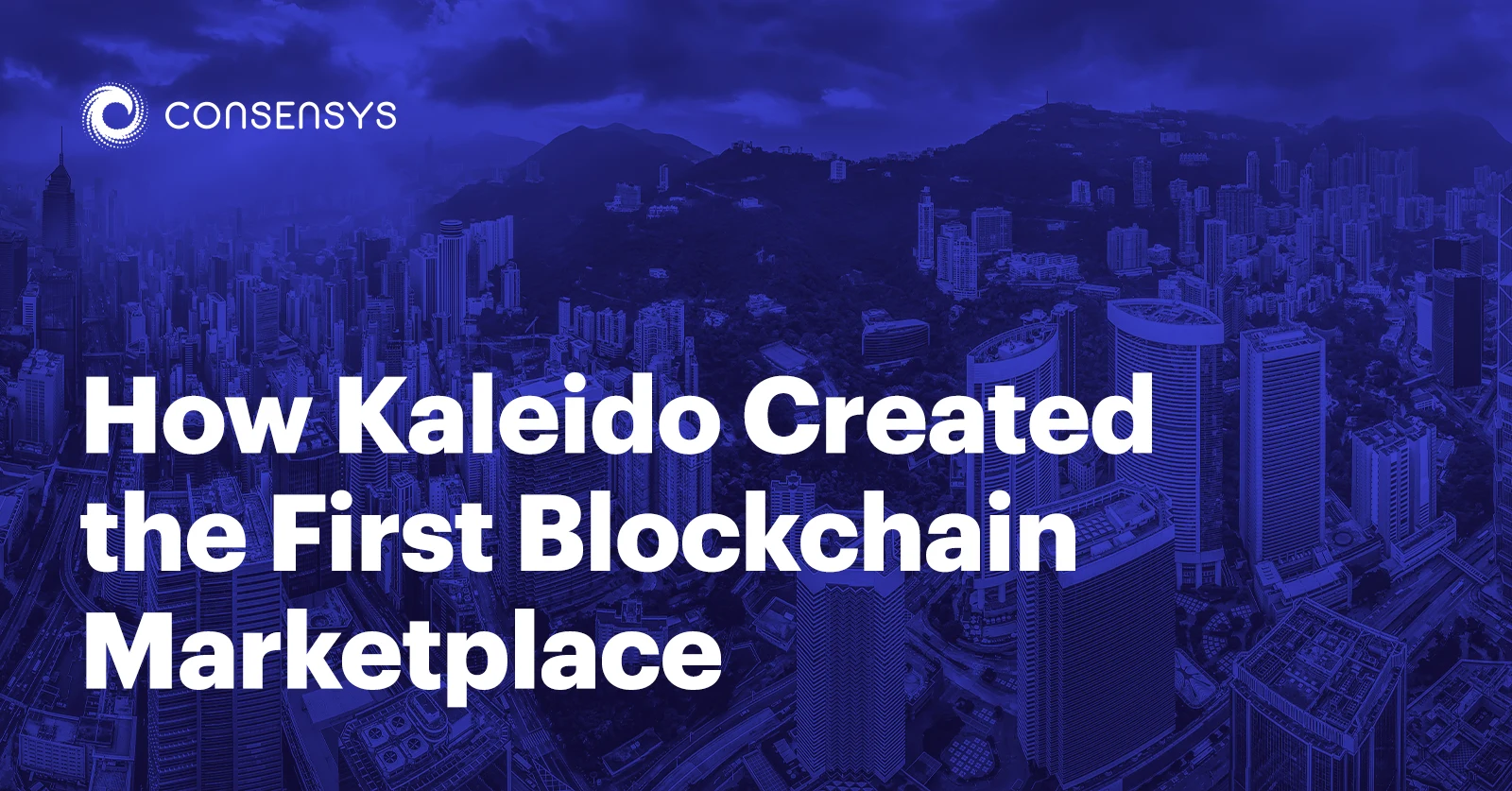Image: How Kaleido Created a Blockchain Marketplace for Devs and Enterprise