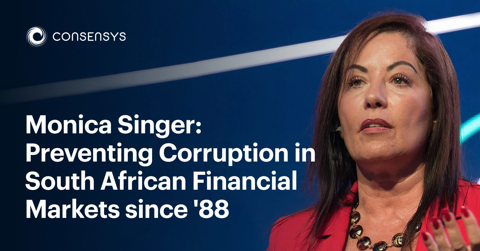 Image: Preventing Corruption in Financial Markets: Monica Singer’s Story