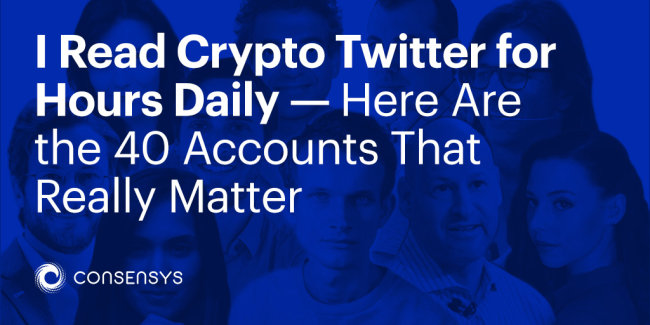 Here Are 40 Crypto Twitter Accounts That Really Matter