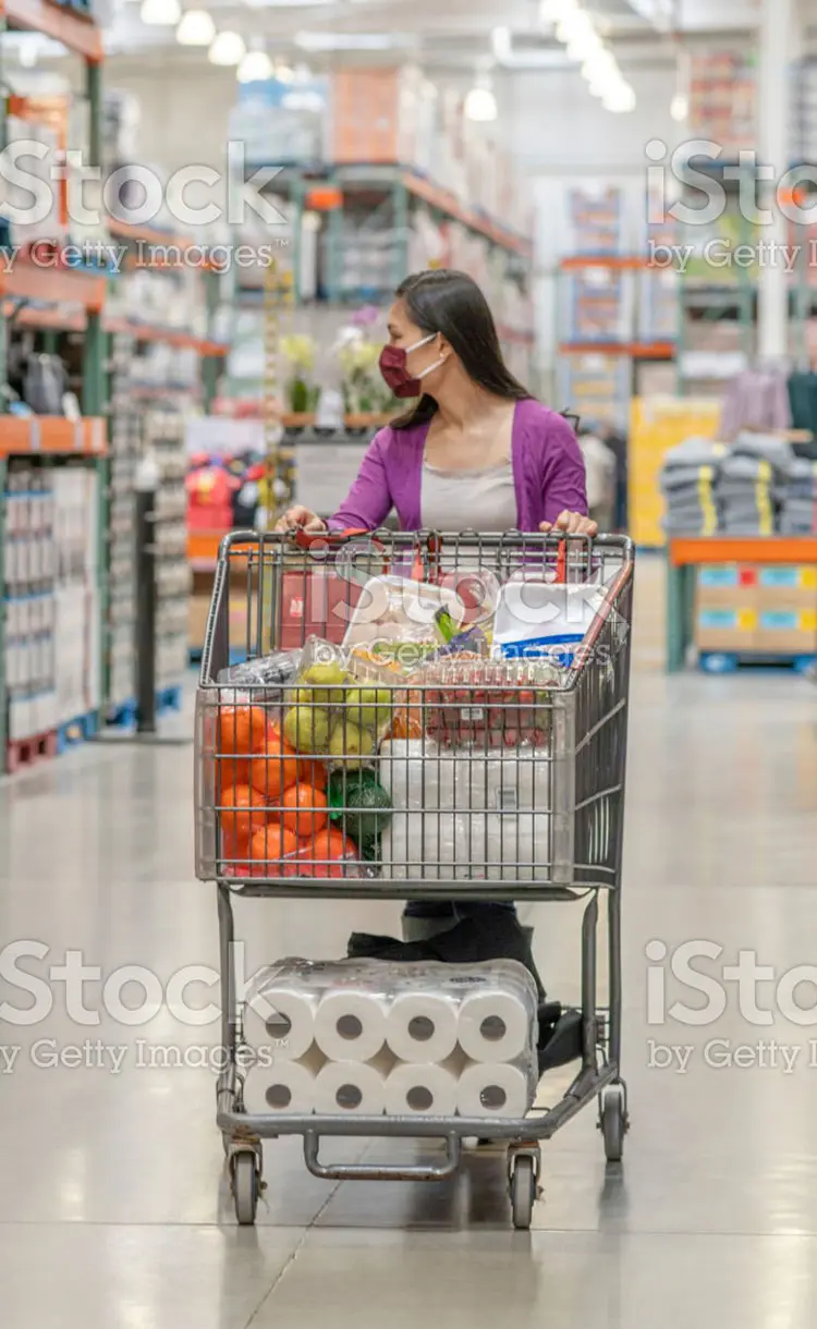 People shopping P&G Brand products in store