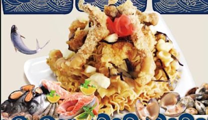 HappyFish Seafood Ramen Poutine edited
