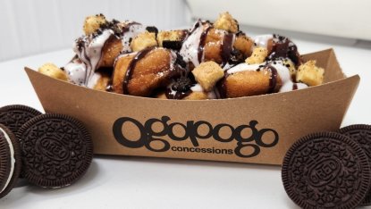 Oreo Cheesecake Mini Donuts