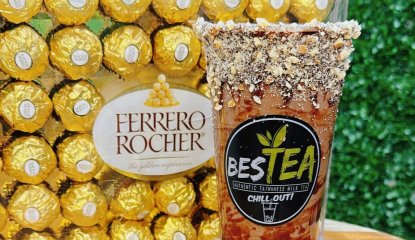 Ferrero Rocher Bubble Tea 2