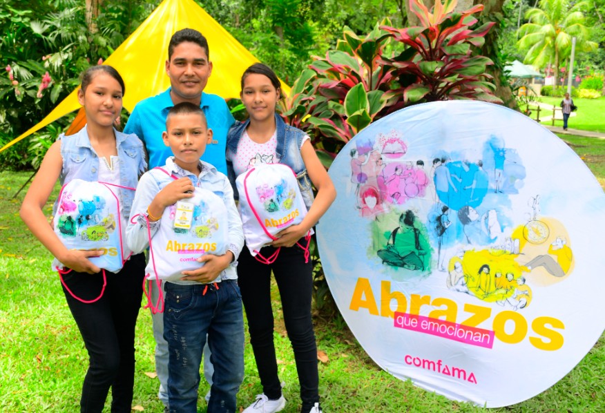 Abrazos que emocionan