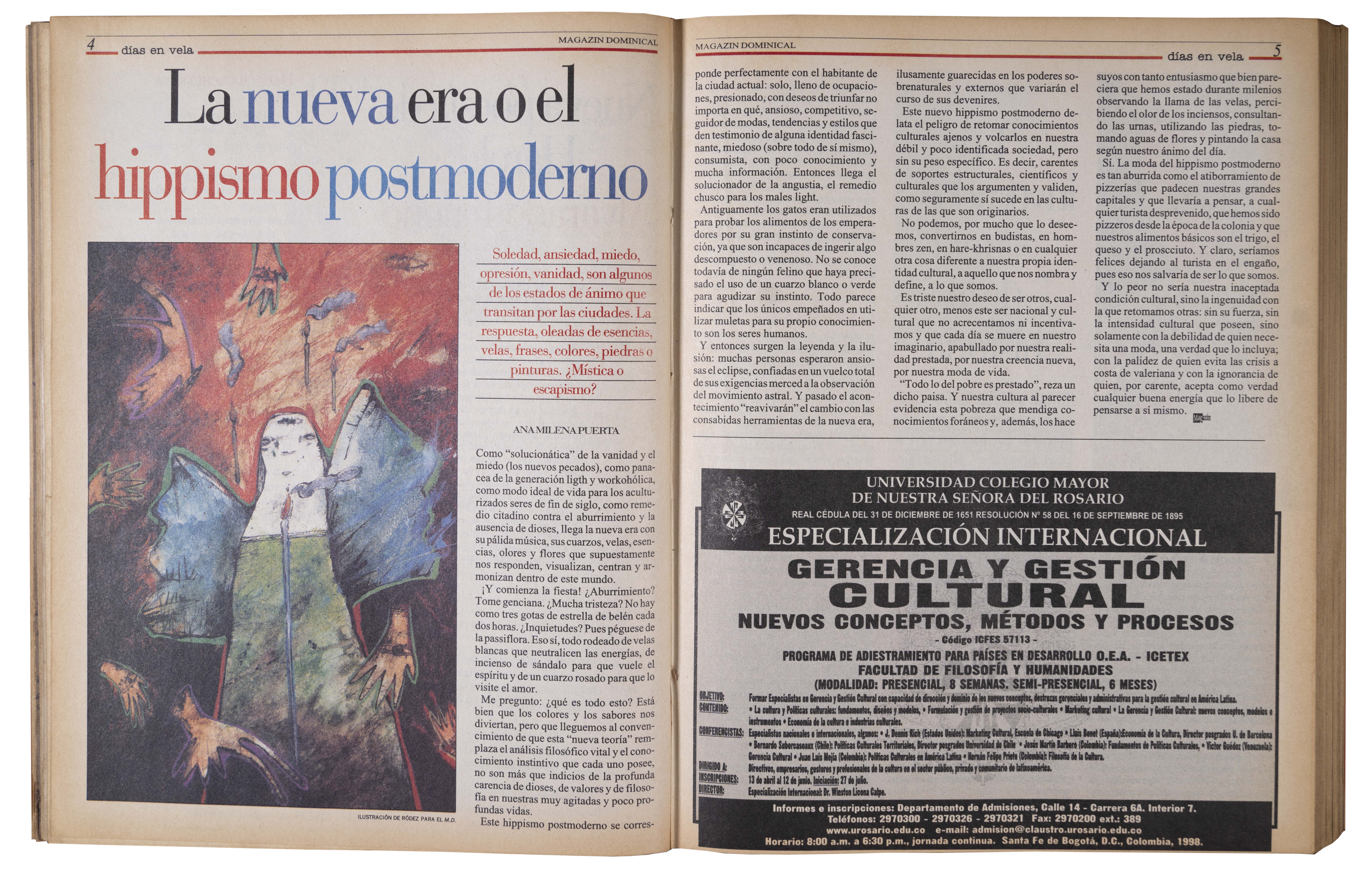 La nueva era o el hippismo postmoderno