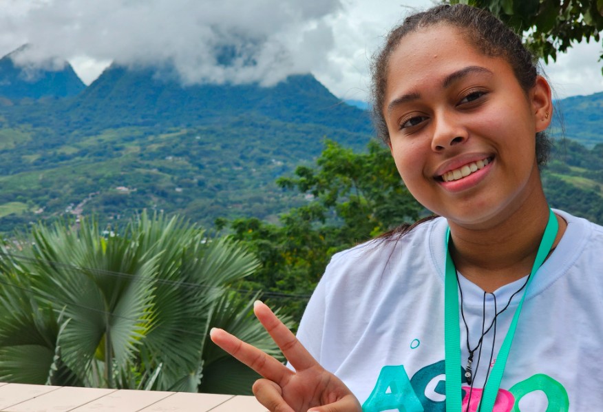 Elizabeth Caba en Agro Tec Festival Camp