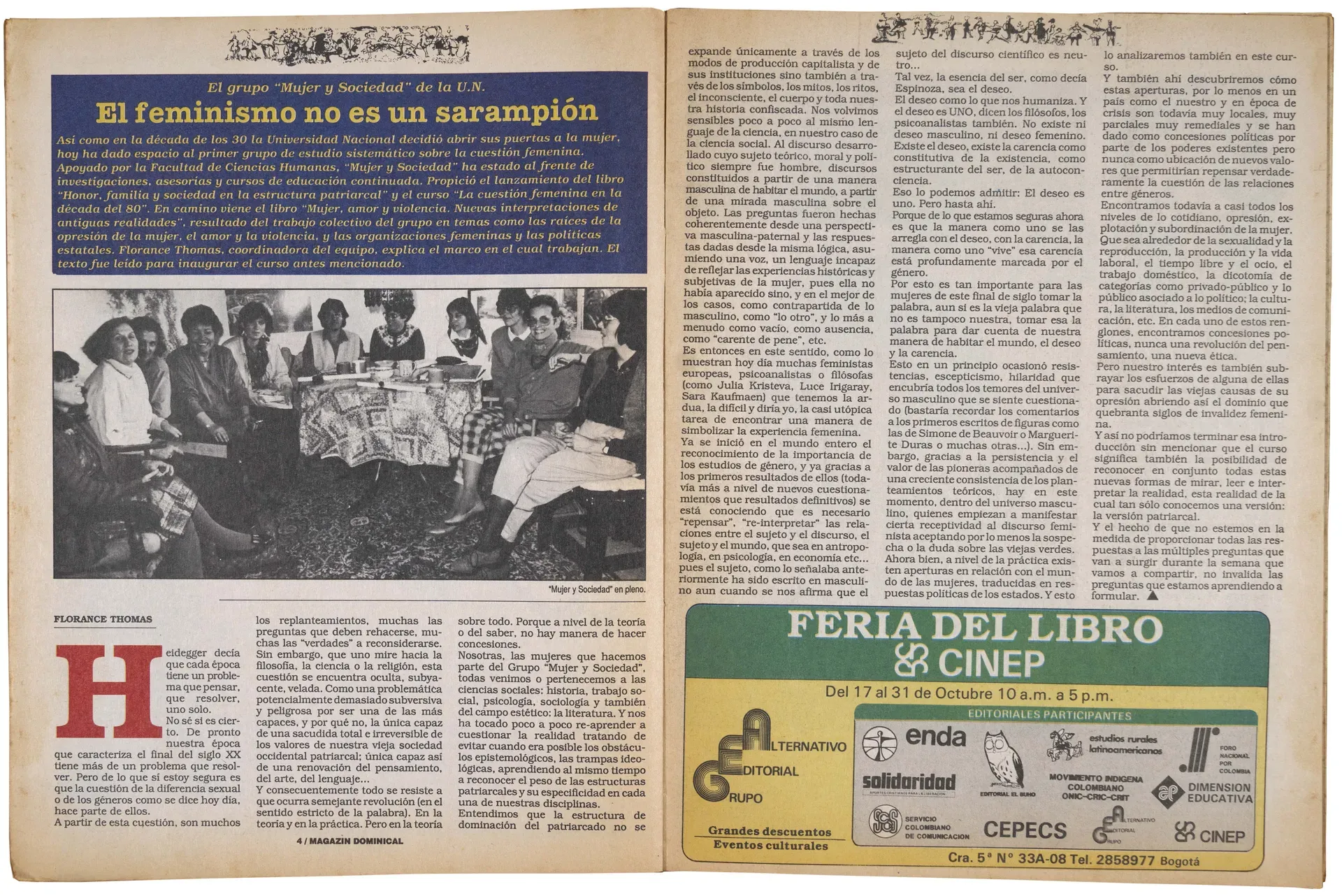 El feminismo no es un sarampión