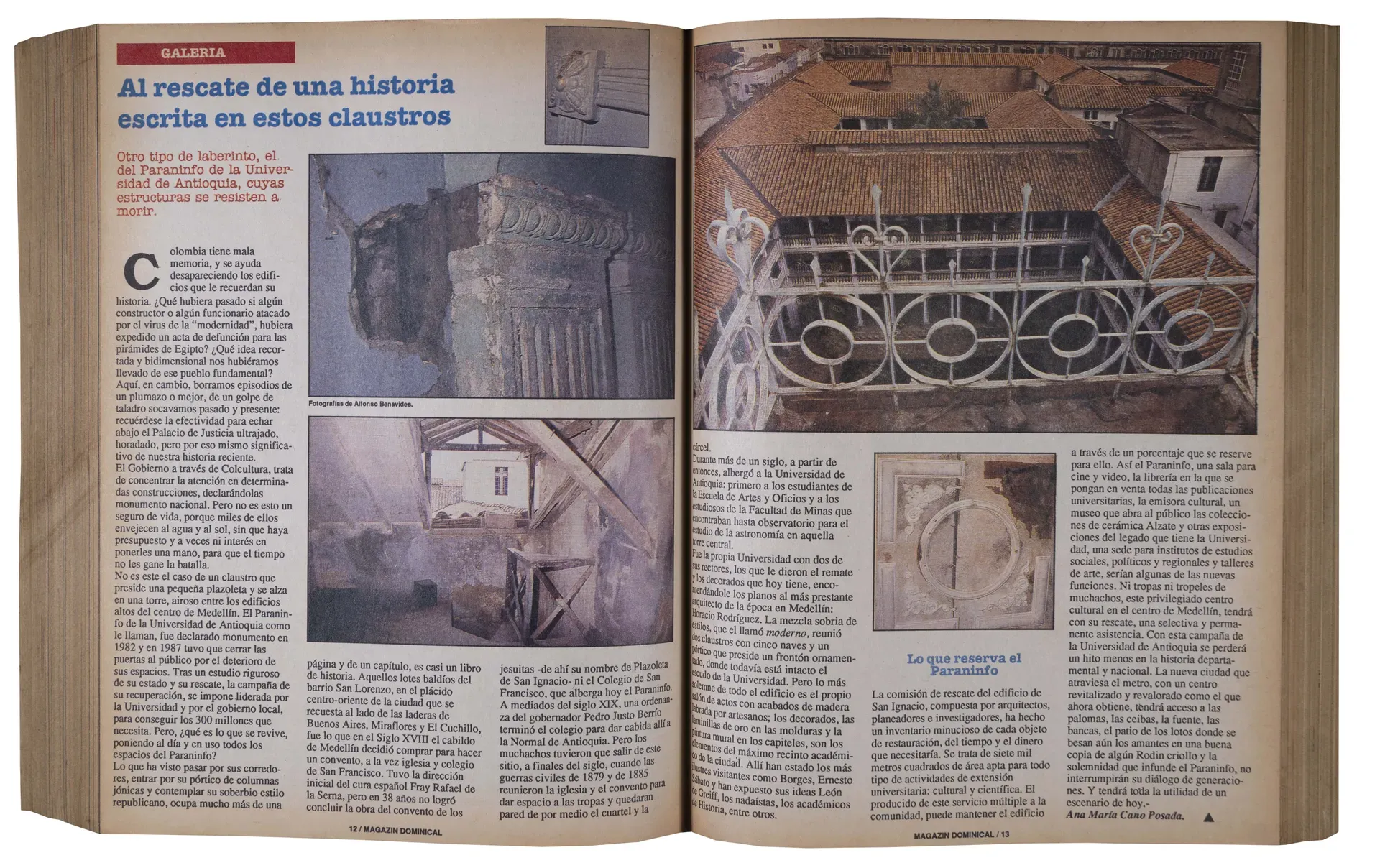Al rescate de una historia escrita entre estos claustros