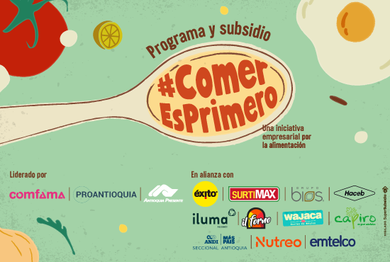 Comer es primero logo sok