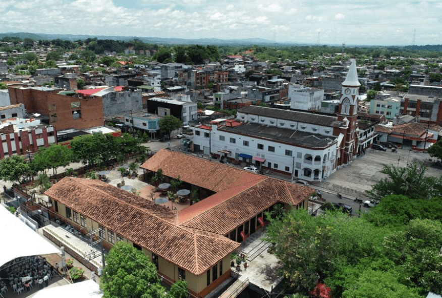 Foto aérea ciudadela