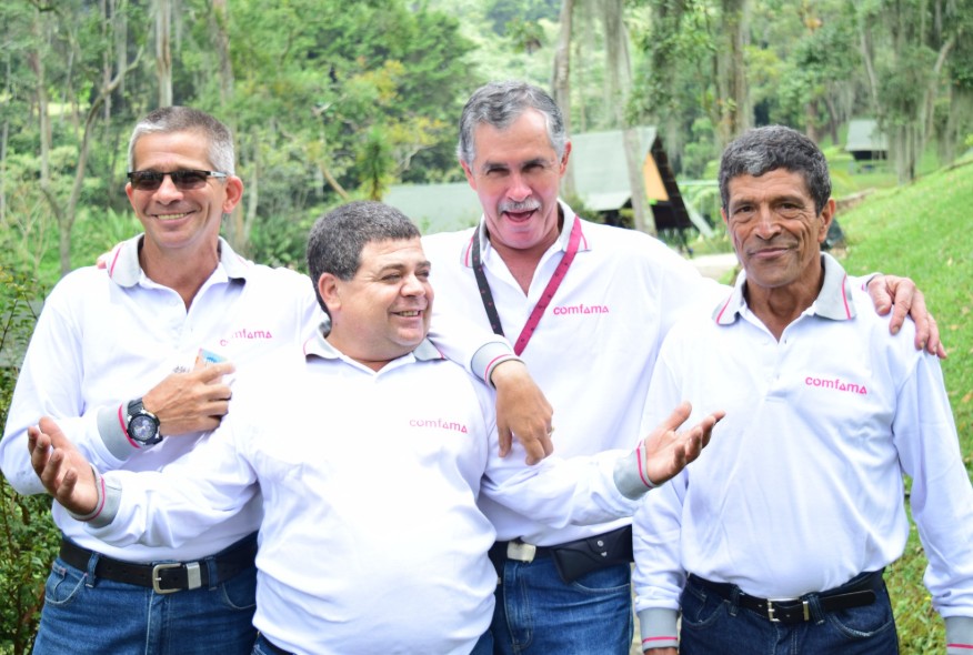 trabajadores de Comfama