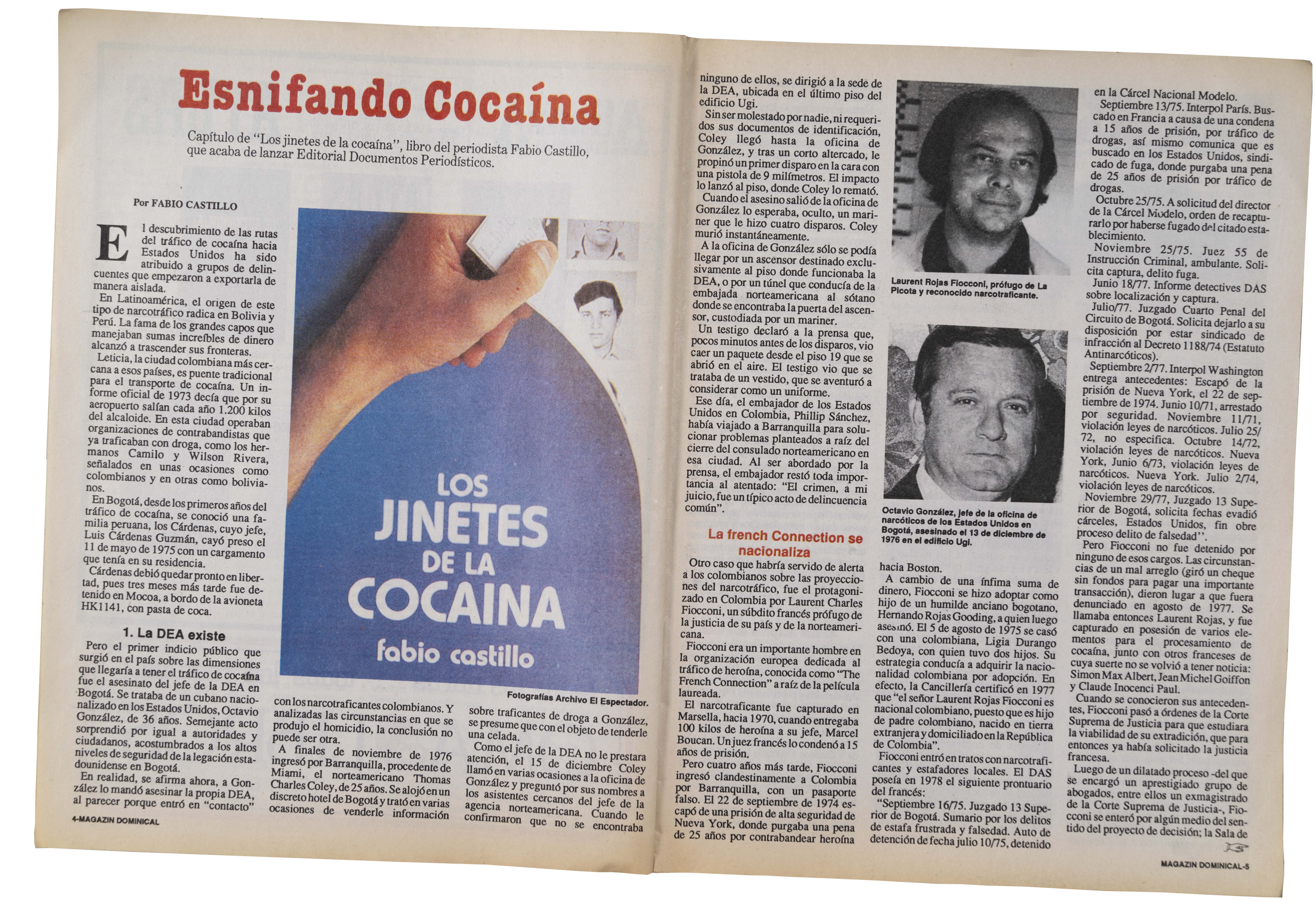 Esnifando Cocaína