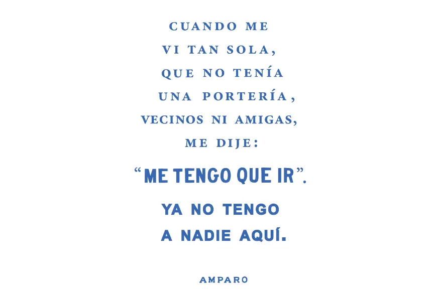 Cuando me vi tan sola que no tenía una portería