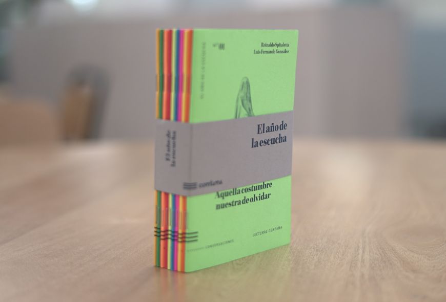 Portada El año de la escucha Lecturas Comfama