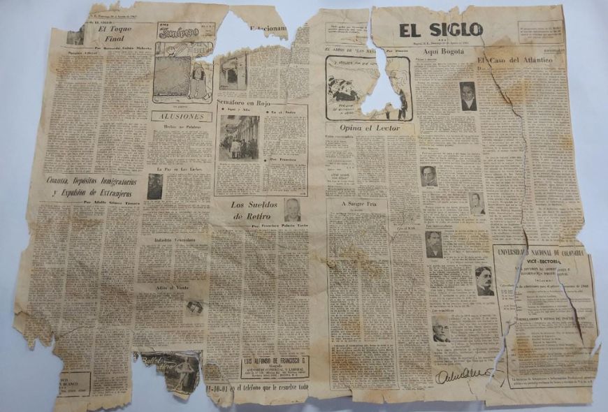 Rastros del pasado Claustro