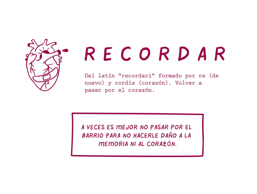 Definiciones - Mudanzas - Recordar