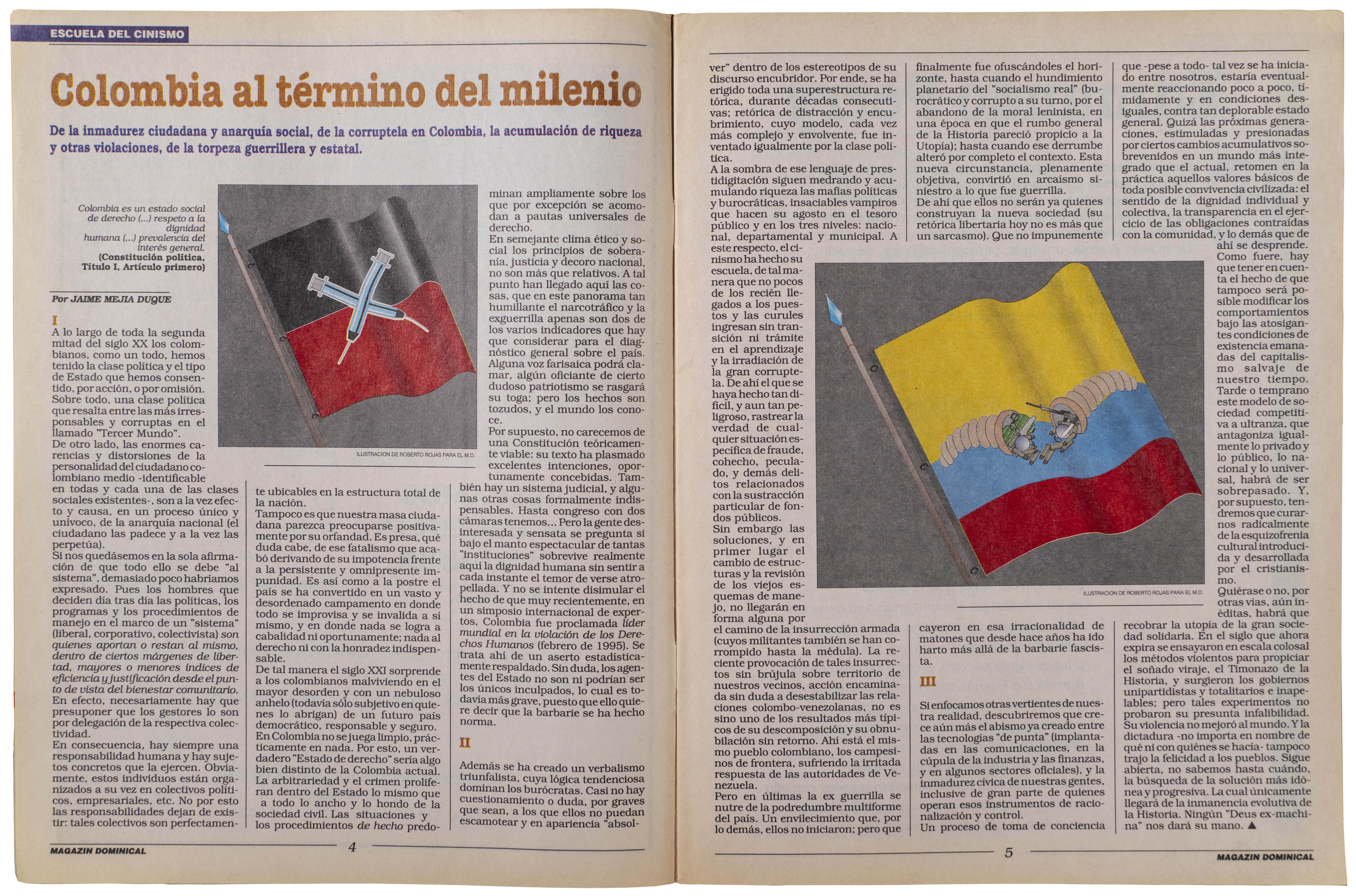 Colombia al término del milenio 