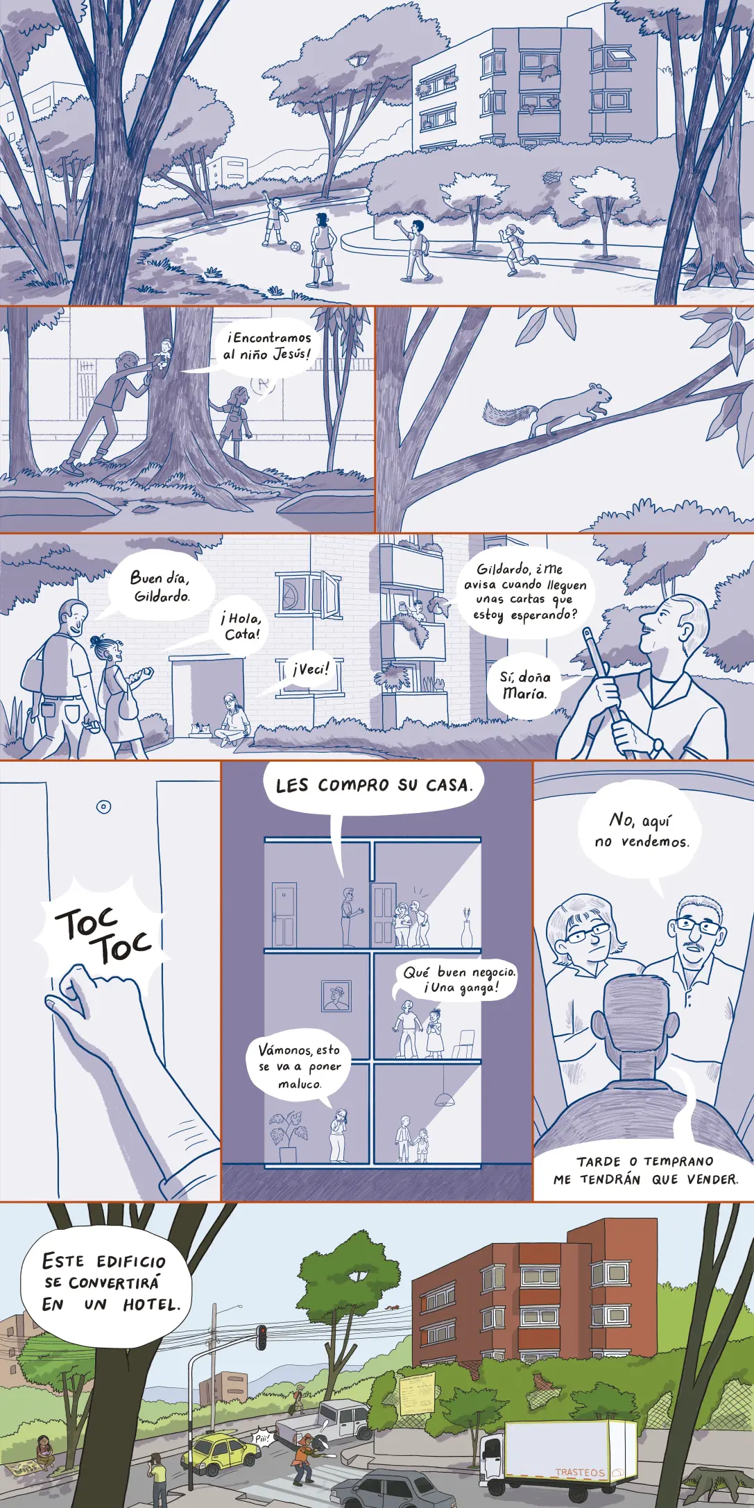 COMIC VECINDAD