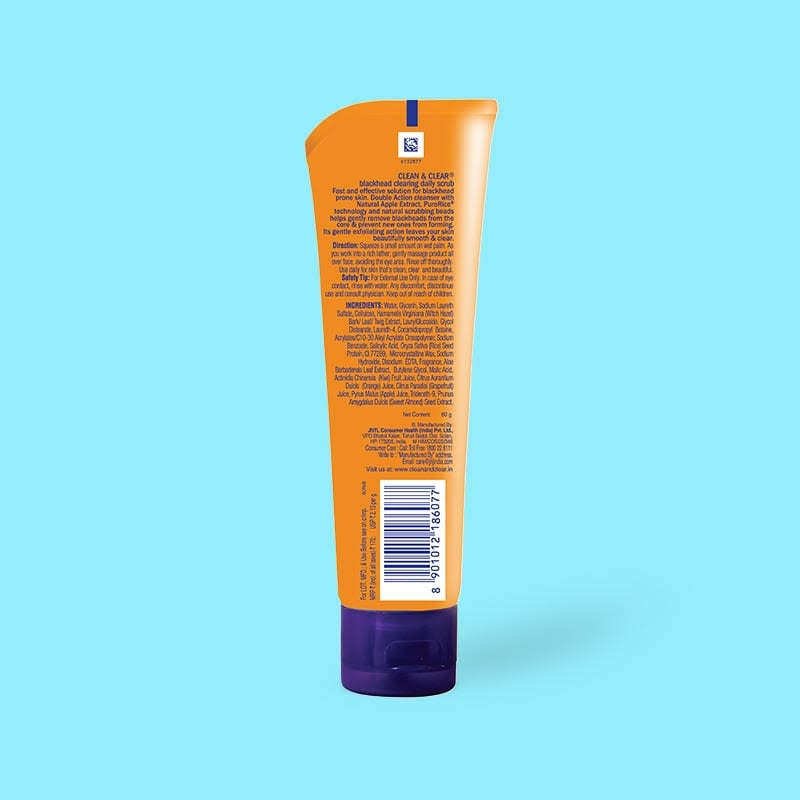 Clean & Clear® Blackhead Clearing Daily Scrub - Image 5 - Clean & Clear - en-IN