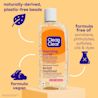 Vue de face de la nouvelle bouteille transparente du nettoyant pour le visage CLEAN & CLEAR® MORNING BURST®