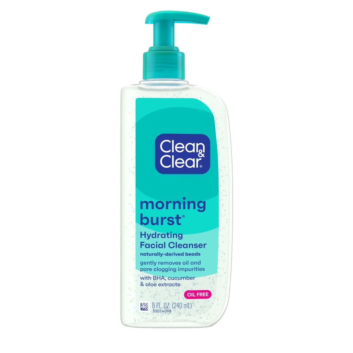 Clean & Clear® Morning Burst® Hydrating Facial Cleanser Front of Packaging