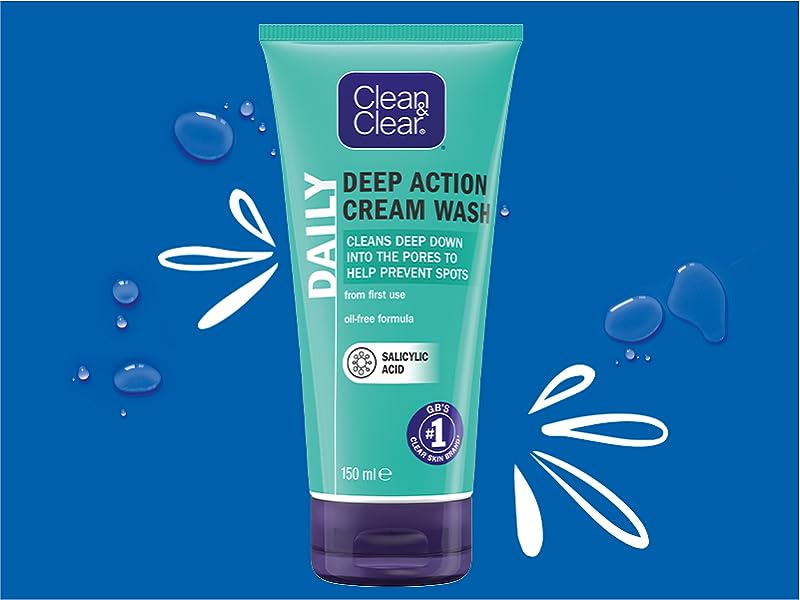CLEAN & CLEAR Deep Action Cream Wash