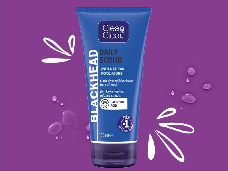 CLEAN & CLEAR Blackhead Clearing Daily Scrub