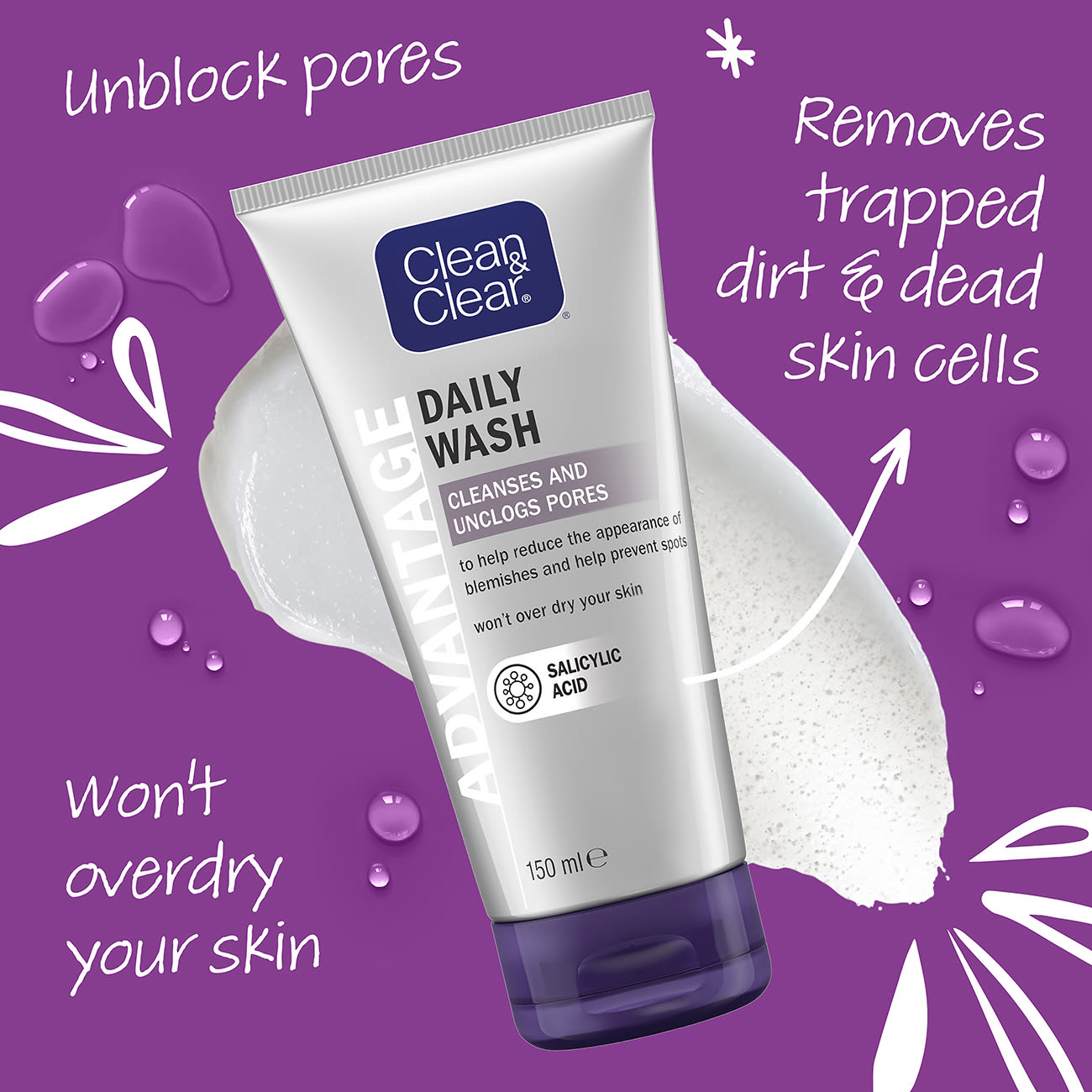 Advantage Spot Control Daily Wash - Image 4 - Clean & Clear - en-GB