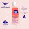 Vue de face du nettoyant moussant pour le visage, peau sensible, Clean & Clear Essentials®, 235 ml, avec les revendications du produit