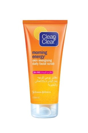 كلين اند كلير MORNING ENERGY مقشر يومي للوجه يمد البشرة بالانتعاش والحيوية
