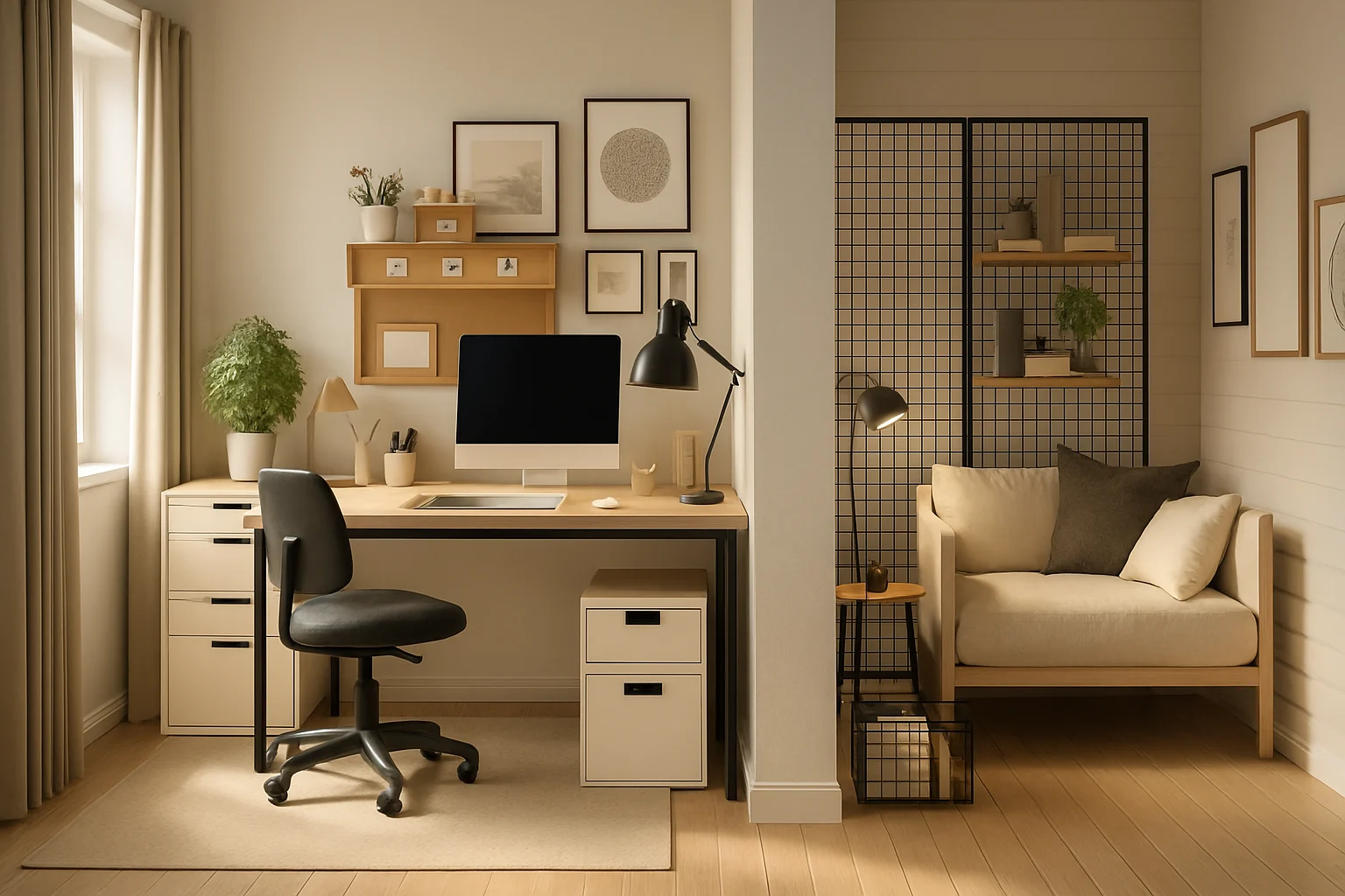 Room to live and work