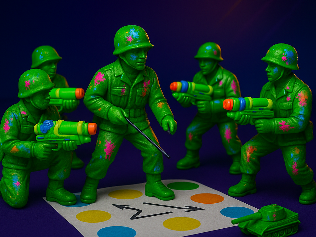 Soldiers planning
