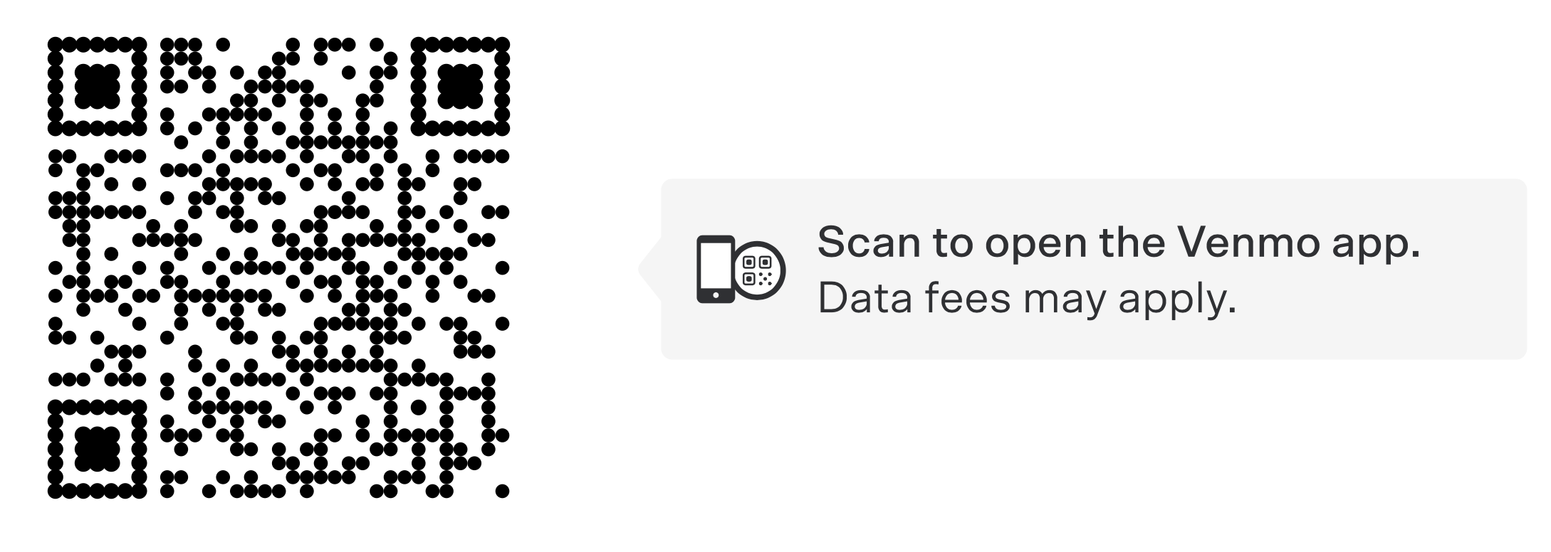 QR Code to apply for Venmo Credit Card