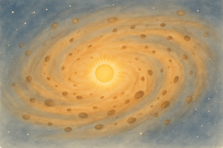 But where did the Sun come from?