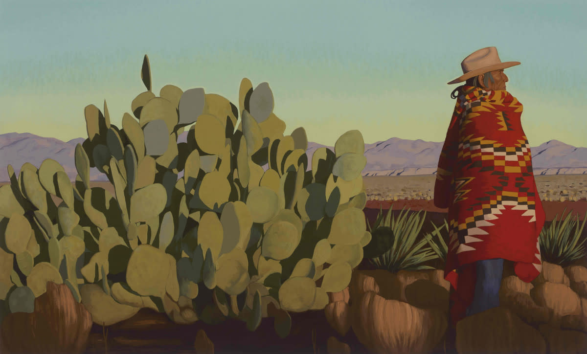 Arizonaland, 20x40in, oil on canvas, 2019