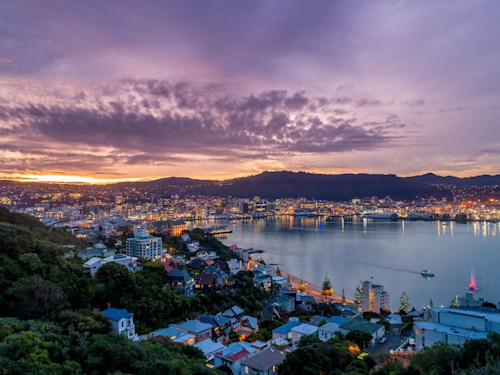 WellingtonNZ Mt Vic PLEASE CREDIT SKY VIEW PHOTOGRAPHY