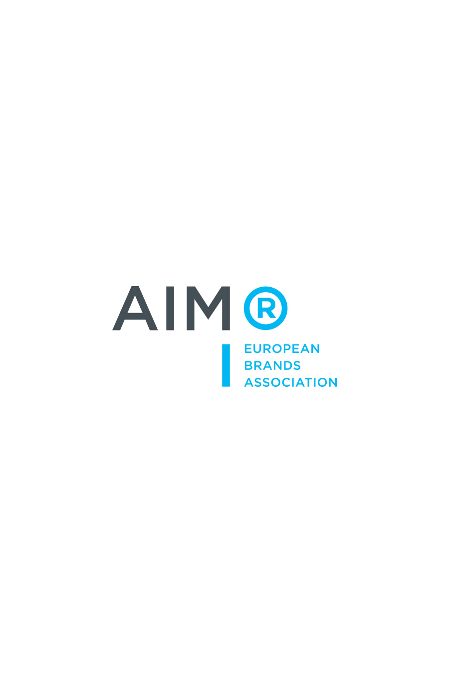 AIM logo with the text “AIM®” and “European Brands Association” displayed in grey and blue on a white background.