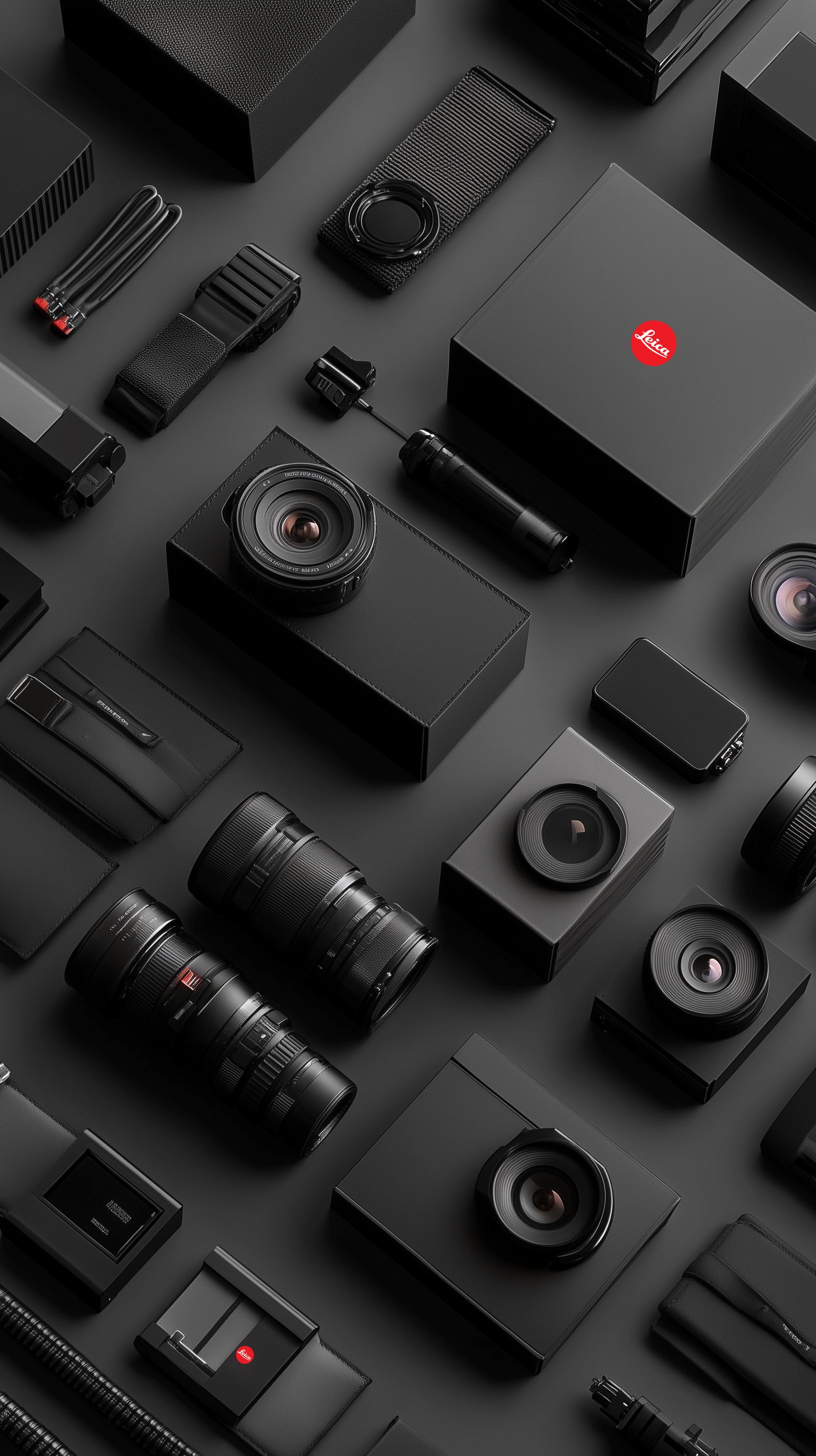 Leica brand and visual design work by Saint-Tran