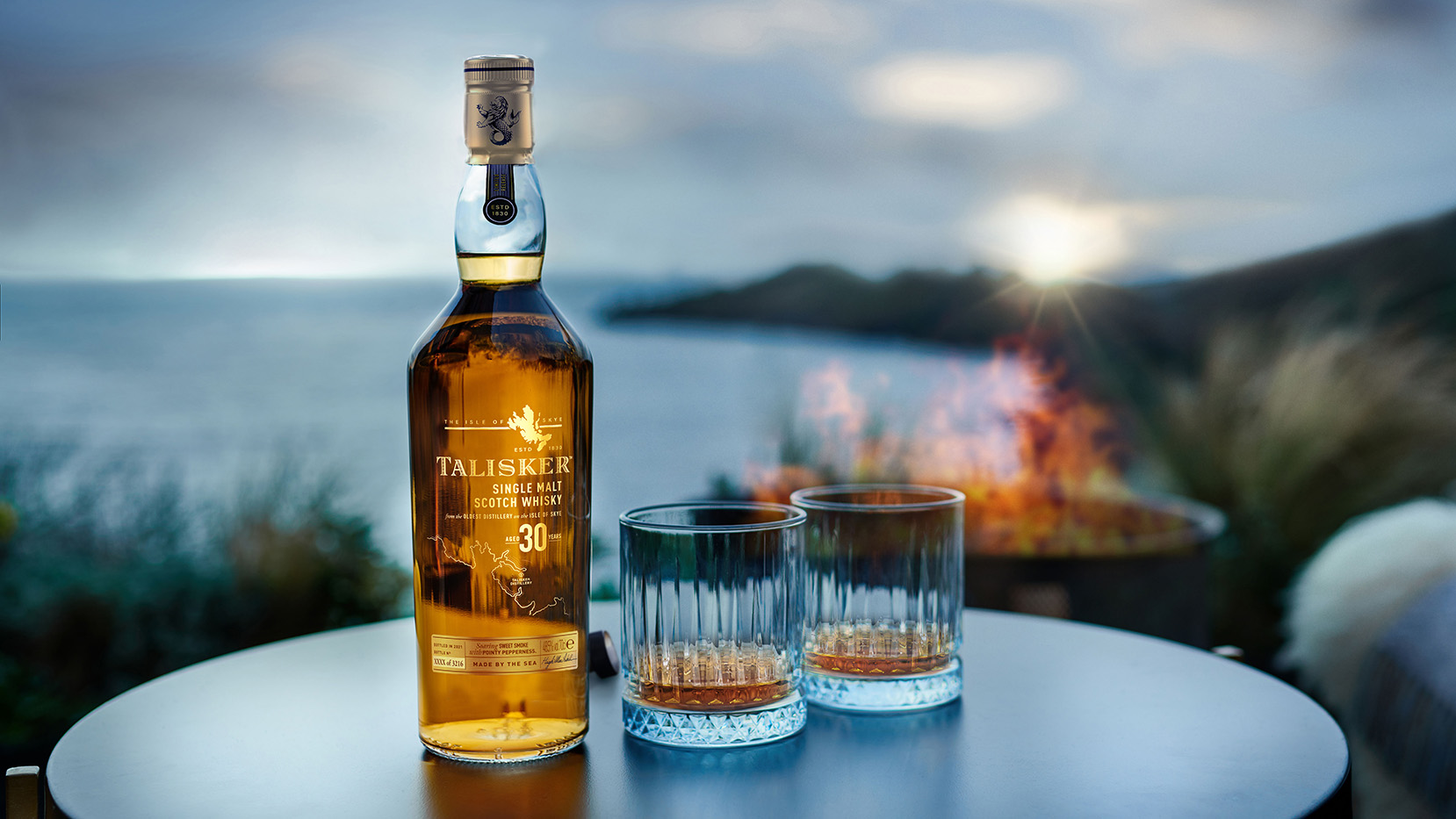 Talisker 30 Year Old, Single Malt Scotch Whisky FPDP Lifestyle