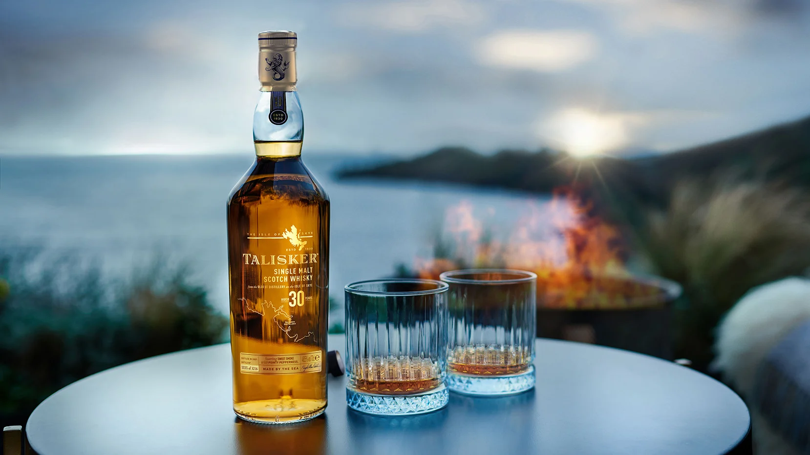 Talisker 30 Year Old, Single Malt Scotch Whisky FPDP Lifestyle