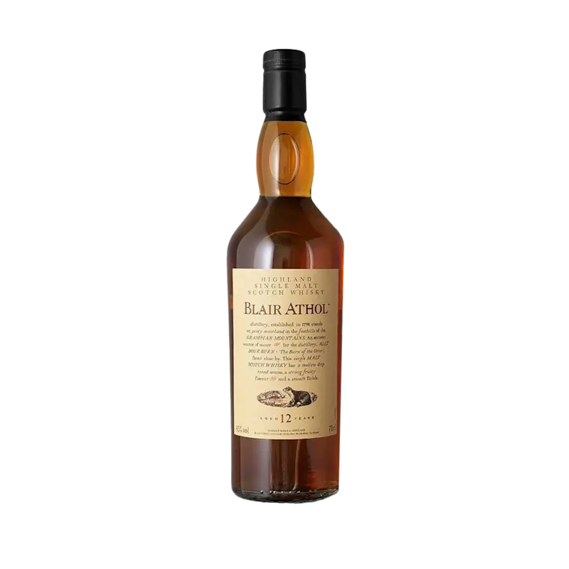 Blair Athol 12 YO Flora & Fauna Single Malt Whisky, 70cl | Malts