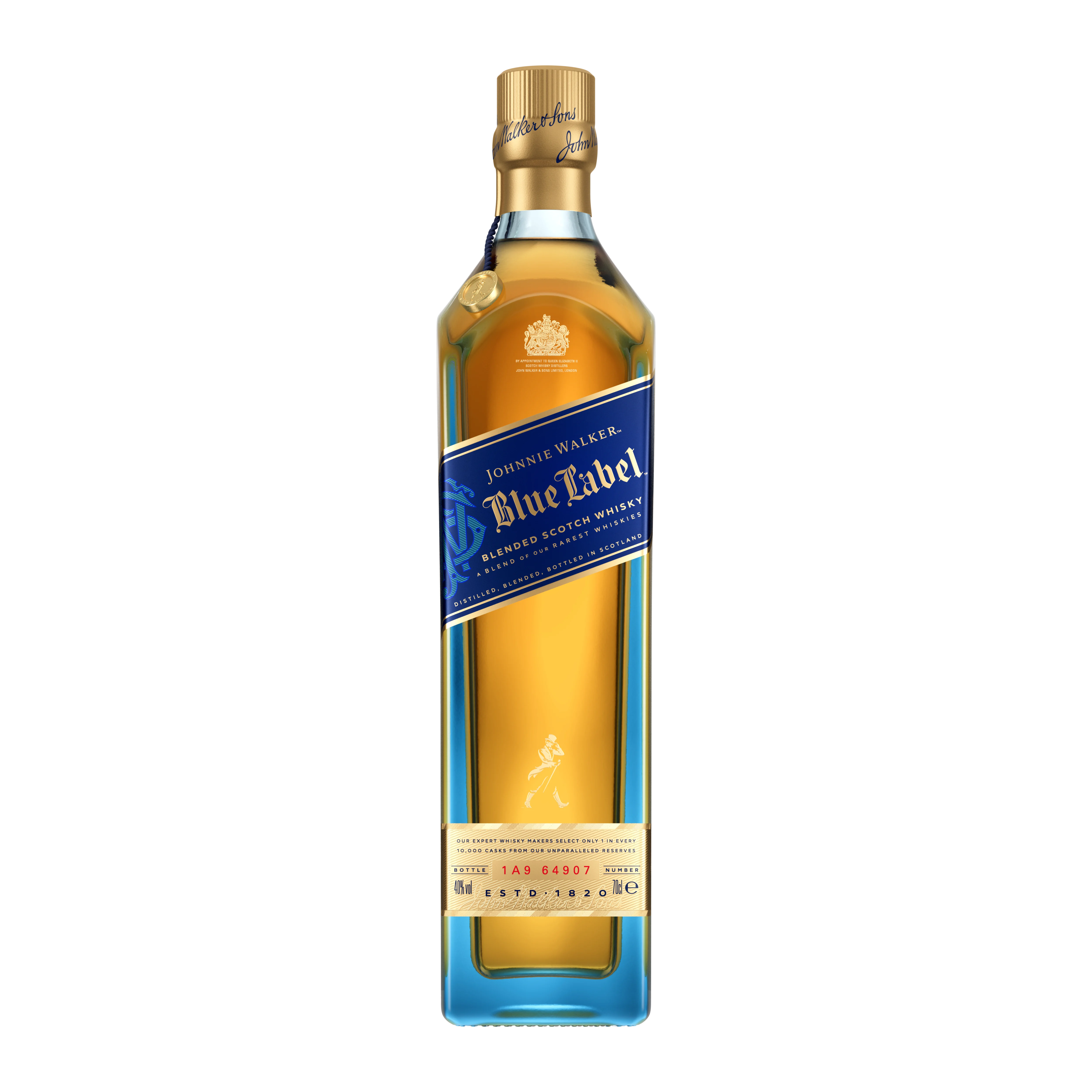 Johnnie Walker Blue Label Blended Scotch Whisky, 70cl NE