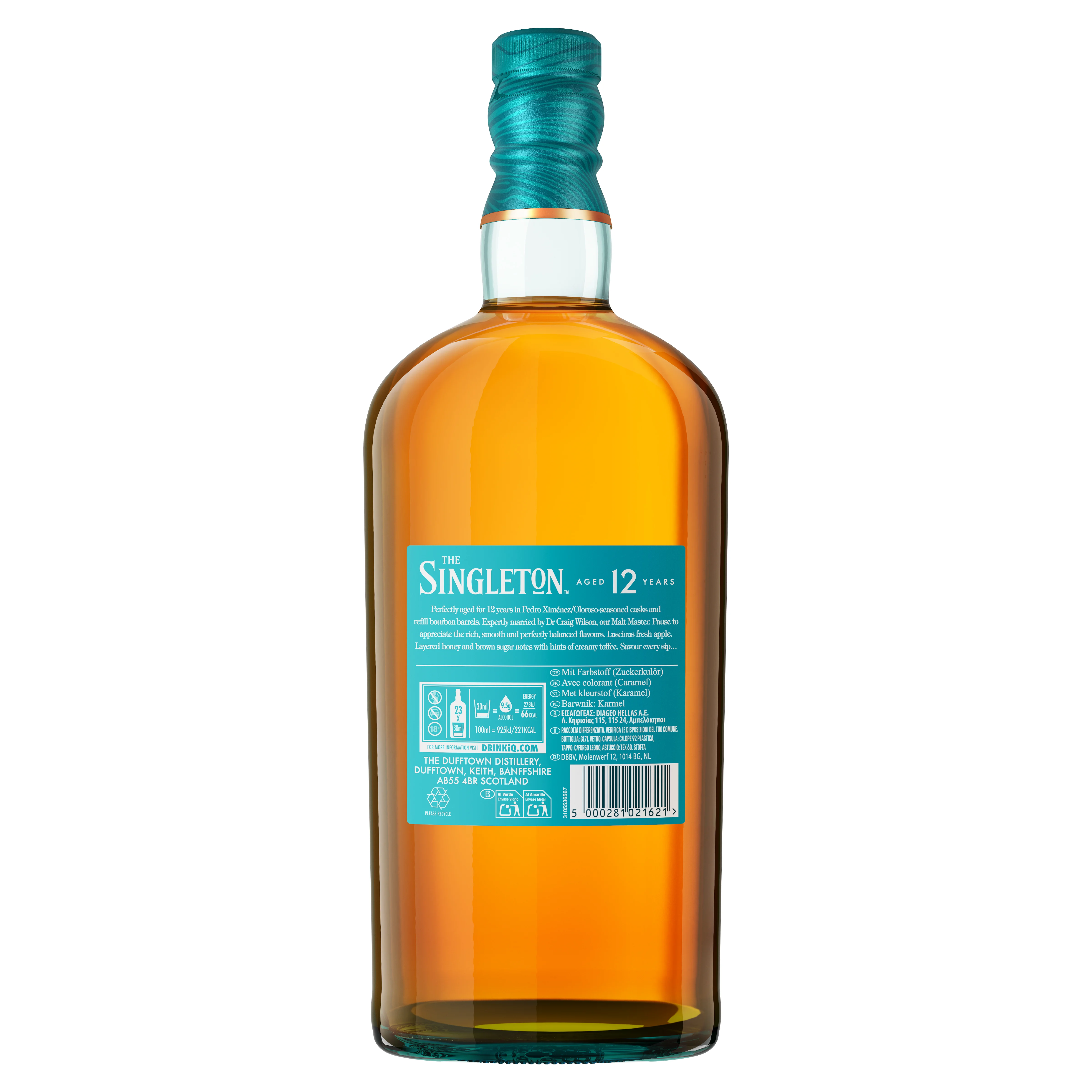 The Singleton Of Dufftown 12 Year Old Single Malt Scotch Whisky, 70cl