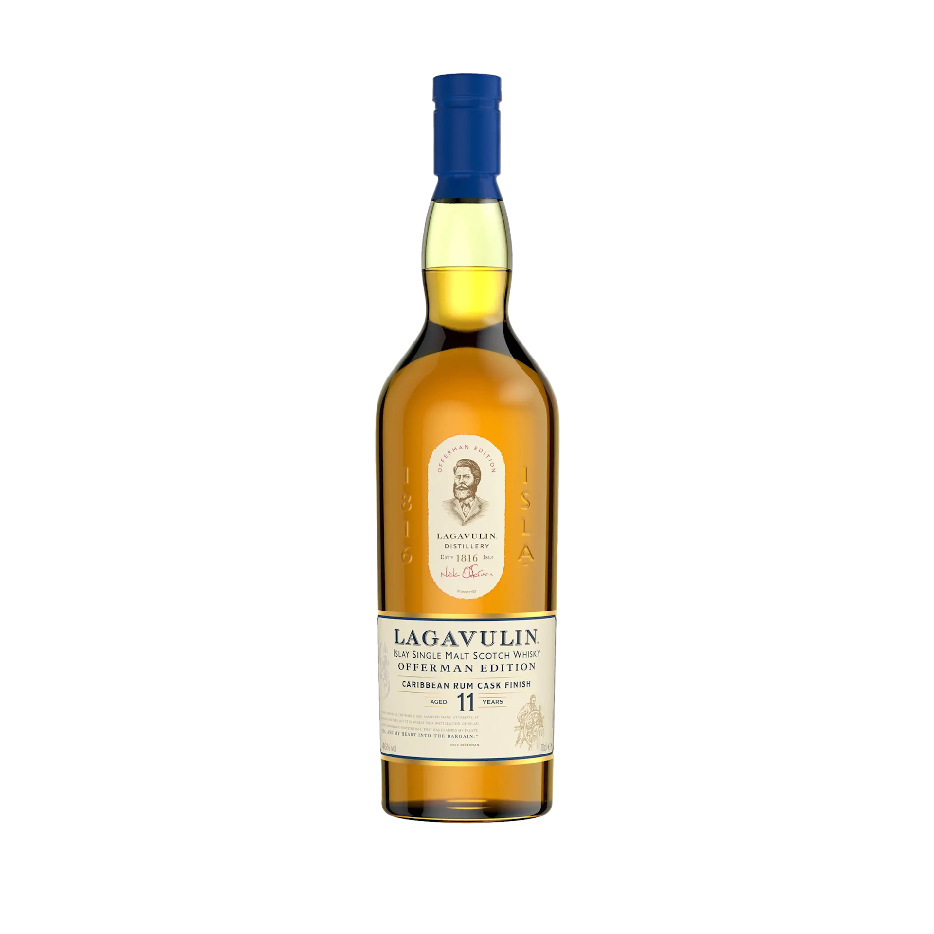 Lagavulin Offerman 2024 Caribbean Cask Finish Edition Single Malt Scotch Whisky, 70cl