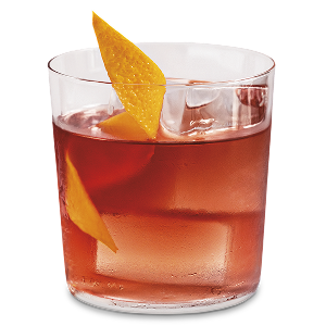 Rusty Nail Cocktail in a glass